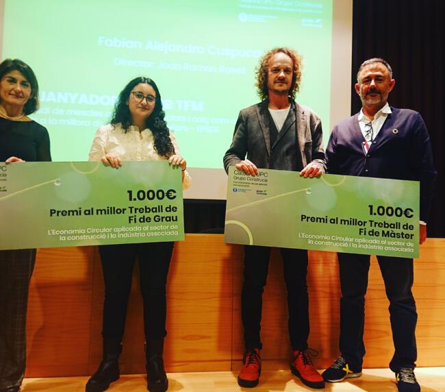 II Premios Catedra UPC Grupo Construcia construccion economia circular