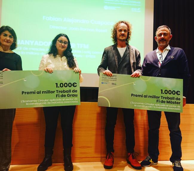 II Premios Catedra UPC Grupo Construcia construccion economia circular