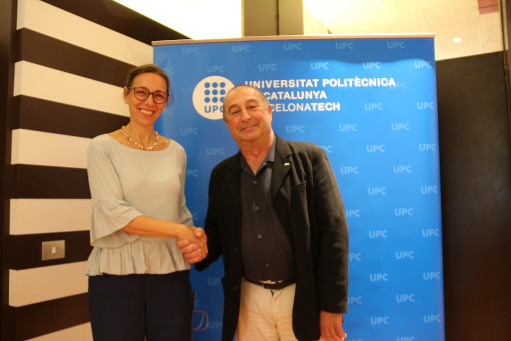 Acto de reconocimiento cátedra UPC Grupo Construcía